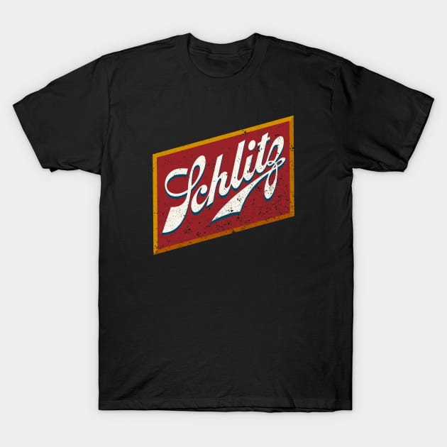 schlitz beer T-Shirt by guilhermedamatta